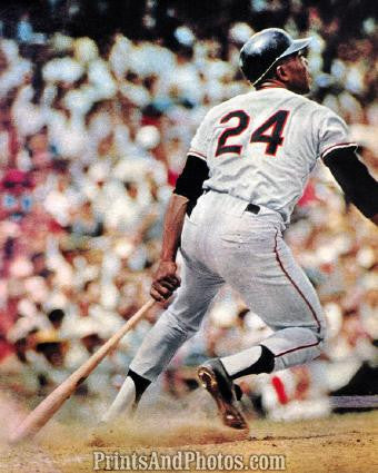 Giants Mets WILLIE MAYS  0286