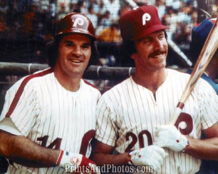 Phillies MIKE SCHMIDT & PETE ROSE  0290