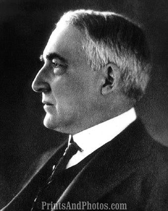 WARREN G HARDING 29th President  0826