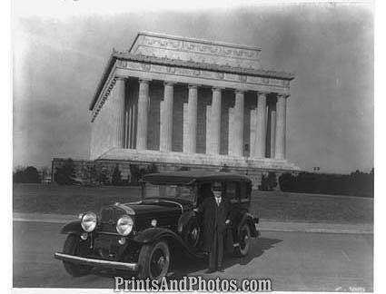 30s Cadillac LINCOLN MEMORIAL  1108