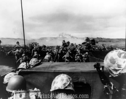 WWII 4th Div Marines ATTACK  1198