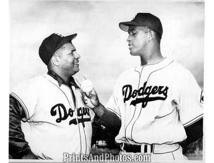 Dodgers CAMPANELLA & JOE BLACK  1406