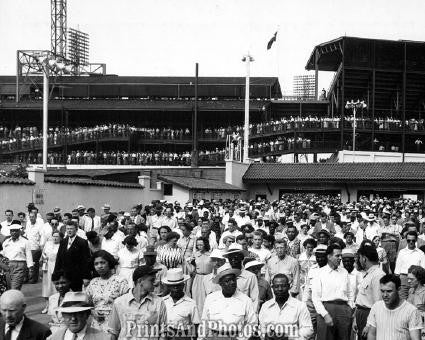 Dodgers EBBETS FIELD Crowd  1429