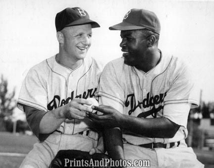 Dodgers JACKIE ROBINSON Bob Morgan 1462