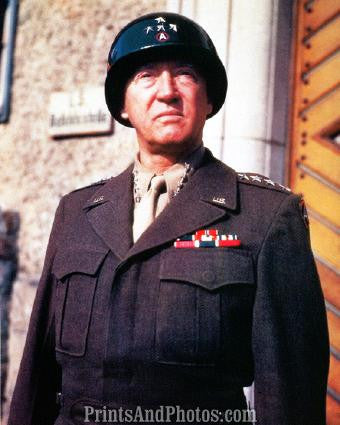 WW II General GEORGE S PATTON  18900