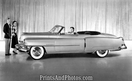 1950 Cadillac Series 62 Convertible  2074 - Prints and Photos