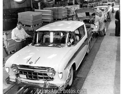 1956 Nash Rambler Assembly  2137 - Prints and Photos