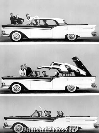 1957 Ford Hardtop Convertible  2138 - Prints and Photos