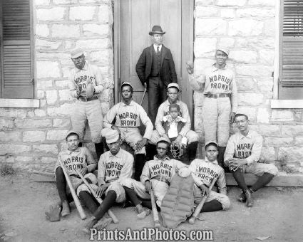 Early Negro Baseball Team  5344