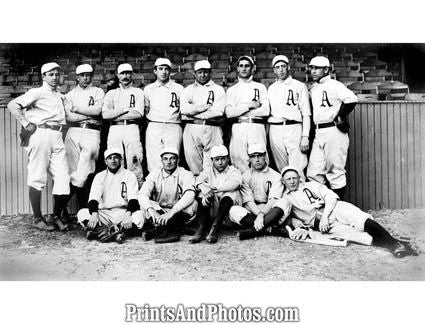 Philadelphia A's 1902 Team  6196