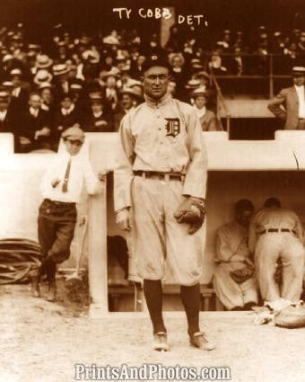 Detroit Tigers Ty Cobb Photo 7365